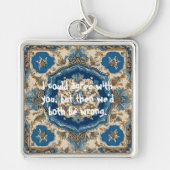 Grappig maar Elegant Kerstcadeaus voor Guy Friends Sleutelhanger (Voorkant)