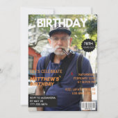 Grappig Magazine Redactie Foto 78e verjaardag Kaart (Voorkant)