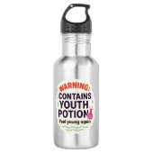 Grappig Magisch Elixir Ontwerp Waterfles (Voorkant)