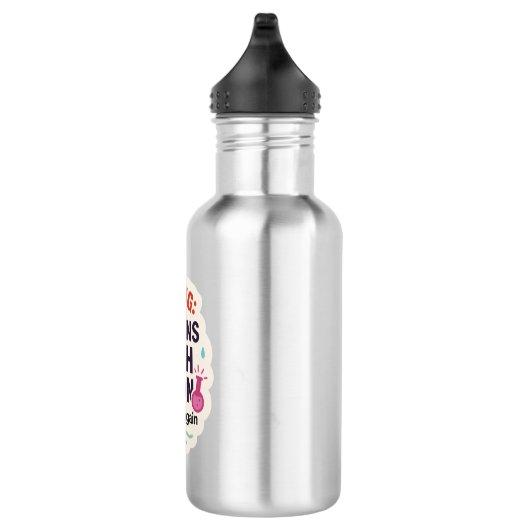 Grappig Magisch Elixir Ontwerp Waterfles (Rechts)