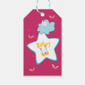 Grappig Magisch Roze Kleur Pop Tand Pun Cadeaulabel (Voorkant)