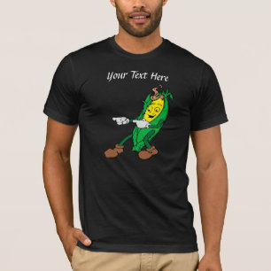 Grappig Maïs Cartoon ontwerp T-shirt