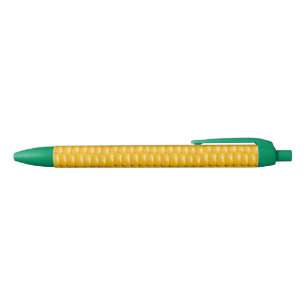 Grappig, Maiskolven, Op Maat Zwarte Inkt Pen