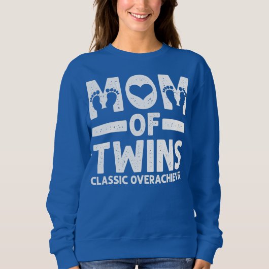 Grappig mam van Twins Classic Overhaalver Cool Twi Trui (Voorkant)