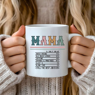 Grappig Mama dagelijks Waarde Mama Moederdag gesch Koffiemok