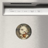 Grappig mama Halloween kostuum Magneet (Insitu (Vaatwasser))