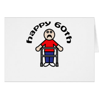 Grappig, Mannen "Happy 60th"