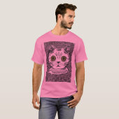 Grappig mannen T-shirt met een afbeelding (Voorkant volledig)