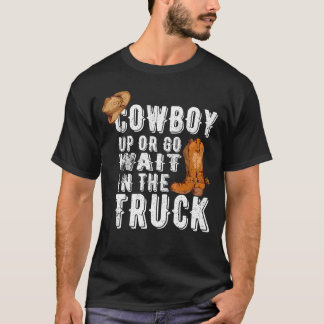 Grappig Mannen Westernste T-shirt