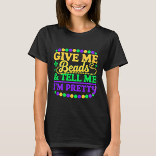 Grappig Mardi Gras Festival Vertel me T-shirt