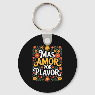 Grappig mas amor por favor Spaanse gezegde Funny m Sleutelhanger
