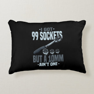 Grappig mechanisch cadeau voor een automonteur accent kussen