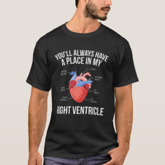Grappig medisch cadeau dat je altijd een plek hebt t-shirt