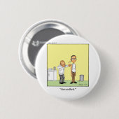 Grappig Medisch Cartoon Cadeau! Ronde Button 5,7 Cm (Voorkant /achterkant)