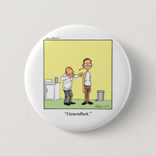 Grappig Medisch Cartoon Cadeau! Ronde Button 5,7 Cm