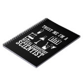 Grappig medisch lab tech scientist humor laborator notitieboek (Linkerzijde)