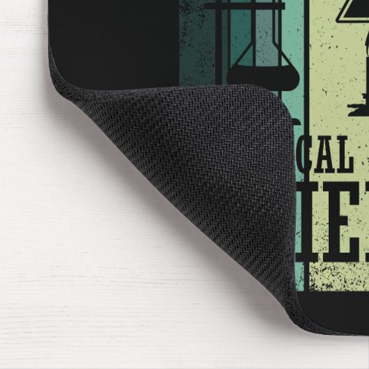 Grappig medisch lab tech wetenschapper humor muismat (Hoek)