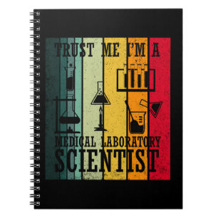 Grappig medisch lab tech wetenschapper humor notitieboek