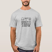 Grappig Medisch Meme T-shirt - Stijlvol Casual T-s (Voorkant)