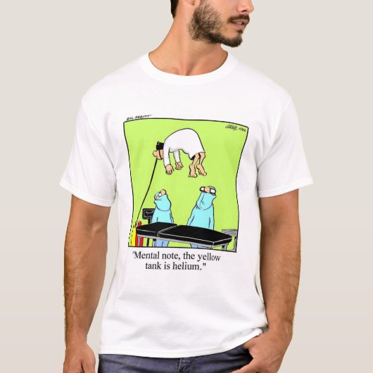 Grappig medisch T-shirt! T-shirt (Voorkant)