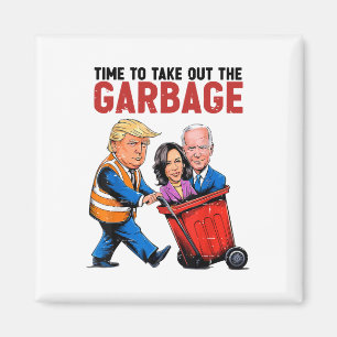 Grappig Mega Trump President 2024 Tijd om G uit te Magneet