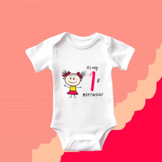 Grappig meisje romper