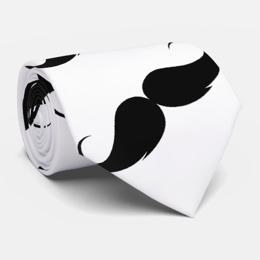 Grappig meisje roze en zwart model stropdas (Opgerold)