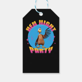 Grappig Meisjesuitje Avond Jubileum Cadeaulabel