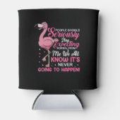 Grappig - Mensen moeten ophouden normaal te verwac Blikjeskoeler (Voorkant)