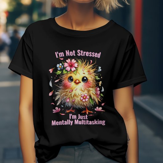 Grappig mentaal multitasken  t-shirt