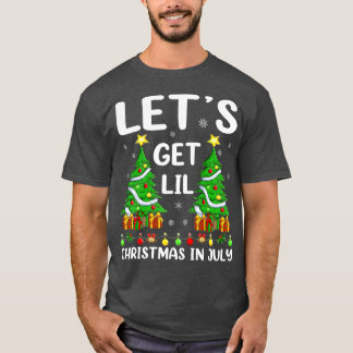 Grappig met de kerstboom. Laten we kerst halen. T-shirt