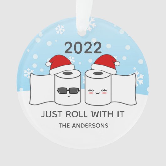 Grappig met IT Toilet Paper 2020 Ornament (voorkant)