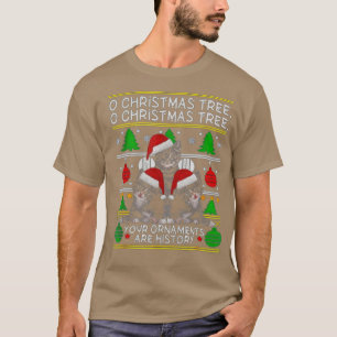 Grappig met kerstbomen... je versieringen zijn ges t-shirt