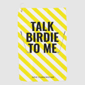 Grappig met me dat ik monogram Epic Fab Joke Golfhanddoek (Voorkant)