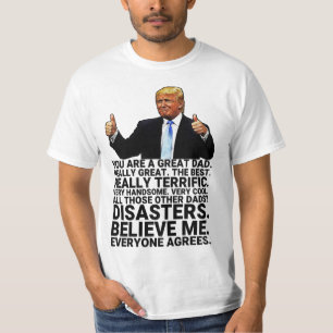 Grappig met Trump Vader Birthday  T-shirt