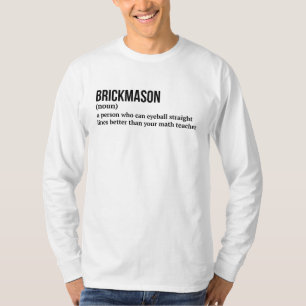 Grappig Metselaar Betekenis T-shirt