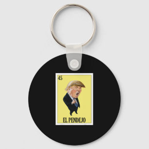 Grappig Mexicaans ontwerp tegen Trump - El Pendejo Sleutelhanger