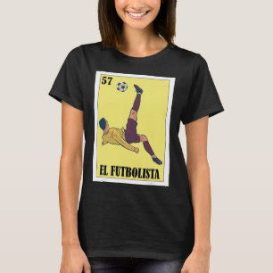 Grappig Mexicaans Voetbalontwerp - El Futbolista T-shirt