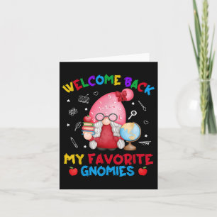 Grappig, mijn favoriete Gnomies zijn weer welkom o Kaart