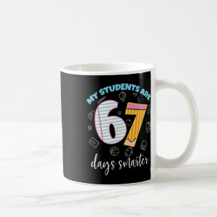 Grappig Mijn Studenten Zijn 67 Dagen Slimmer Leraa Koffiemok