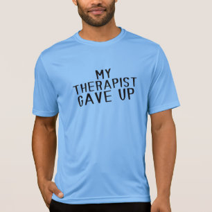 Grappig Mijn Therapeut Heeft Het Opgegeven Mentale T-shirt