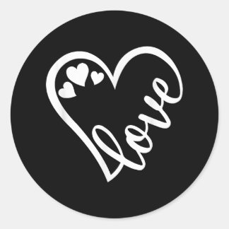 Grappig Mimi Hart voor Oma Moederdag Vrouwen 40 Ronde Sticker