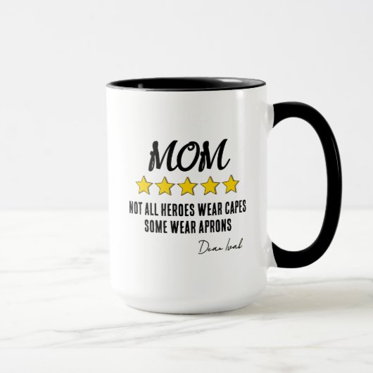 Grappig Moeder Held Baas Cadeau Moederdag Mok (Rechts)