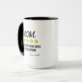 Grappig Moeder Held Baas Cadeau Moederdag Mok (Voorkant links)