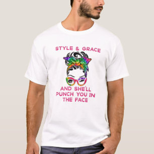 Grappig Moederdag ontwerp voor mama, oma, tante. T-shirt