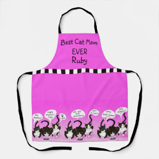 Grappig Moederdag Schort van Katten - Beste Katten