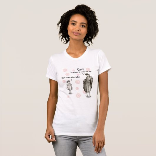 Grappig moederschap t-shirt (Voorkant volledig)