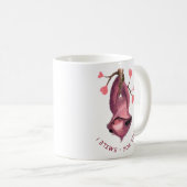 Grappig mok cadeau met speelse luiaard - Smile (Voorkant rechts)