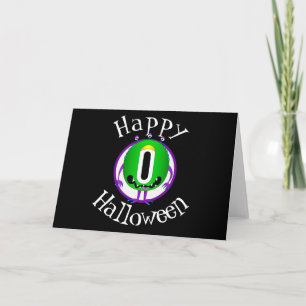 Grappig, monster, Halloween Kaart