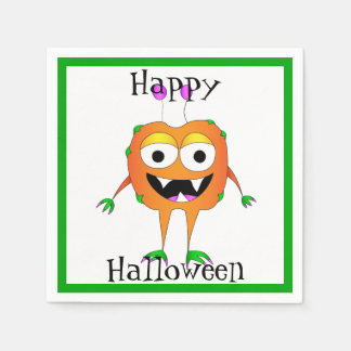 Grappig, Monster, Halloween Servet